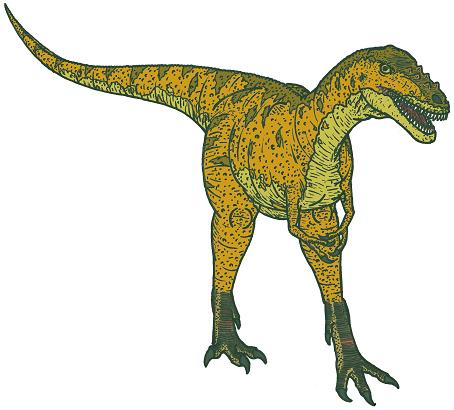 dinosaur picture alioramus